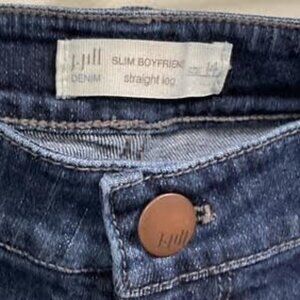 J Jill Slim Boyfriend Straight Leg Jeans size 14